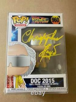 Christopher Lloyd signed POP figure JSA Autograph Doc 2015 Back to the Future