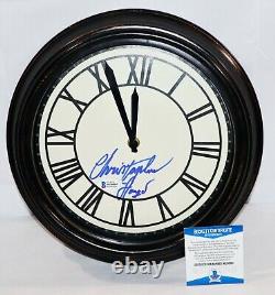 Christopher Lloyd signed autographed Back To Future Clock Tower prop Beckett PSA