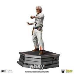 Doc Brown Iron Studios Statue Back to the Future Christopher Lloyd