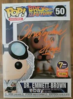 Funko Pop Back To The Future- Dr. Emmett Brown SIGNED BY CHRISTOPHER LIOYD