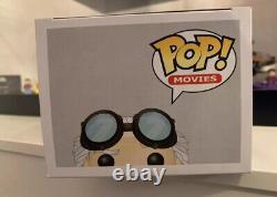 Funko Pop Emmett Brown 50 Glow Back To The Future Signed Christopher Lloyd JSA