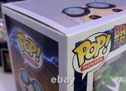 Funko Pop Emmett Brown 50 Glow Back To The Future Signed Christopher Lloyd JSA