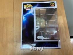 Funko Pop Signed Christopher Lloyd Back to the Future Doc Clock TowerJSA