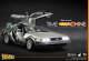 Hot Toys 1/6 Scale Back To The Future Delorean Time Machine Signed By The Cast