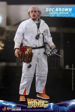 Hot Toys Back To The Future Doc Brown Deluxe 16 Scale Figure Christopher Lloyd