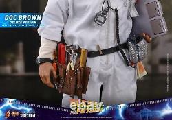 Hot Toys Back To The Future Doc Brown Deluxe 16 Scale Figure Christopher Lloyd