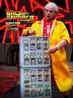 Hot Toys Back to the Future Dr. Emmett Brown 1/6 Figure Movie Collectible