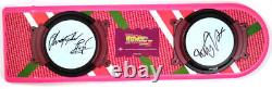 MICHAEL J FOX CHRISTOPHER LLOYD Autographed BACK TO THE FUTURE Hoverboard BAS #3