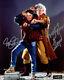 Michael J Fox Christopher Lloyd Signed 8x10 Photo Back To The Future Beckett Bas