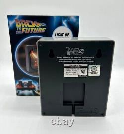 MICHAEL J FOX & CHRISTOPHER LLOYD SIGNED Flux Capacitor DeLorean BTTF -COA & PIC