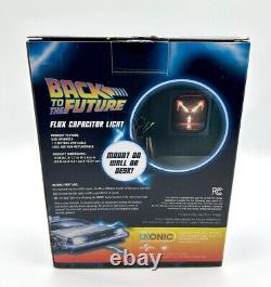 MICHAEL J FOX & CHRISTOPHER LLOYD SIGNED Flux Capacitor DeLorean BTTF -COA & PIC