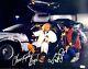 Michael J Fox & Christopher Lloyd Signed Auto Back To The Future 16x20 Photo Bas