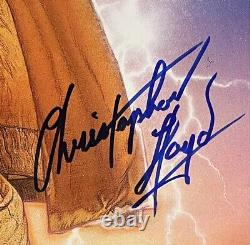 MICHAEL J FOX & CHRISTOPHER LLOYD Signed Poster Back To The Future 2 FRAMED COA