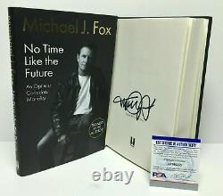 MICHAEL J. FOX & CHRISTOPHER LLOYD signatures. Back to the Future. PSA certified