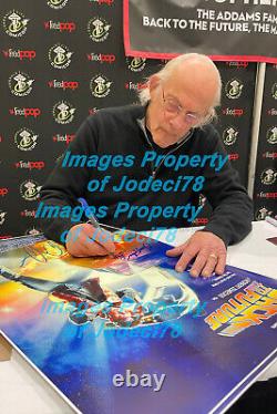 Michael J Fox Christopher LLoyd Signed BACK TO THE FUTURE 20x30 Poster PROOF JSA