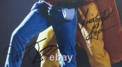 Michael J Fox/Christopher Lloyd Auto/Sign 16x20 Photo Back to Future JSA 174008