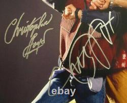 Michael J Fox/Christopher Lloyd Autographed 16x20 Photo Back to the Future JSA