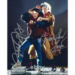 Michael J. Fox/Christopher Lloyd Autographed'Back to the Future' 8X10 Photo