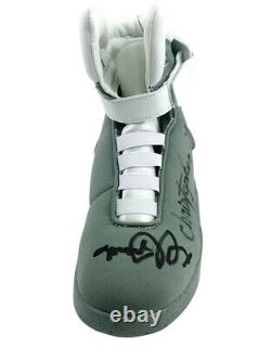 Michael J Fox & Christopher Lloyd Autographed Back to the Future Air Mag Shoe
