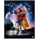 Michael J. Fox, Christopher Lloyd Autographed Back To The Future Ii 16x20 Poster