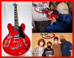 Michael J Fox Christopher Lloyd Back To Future Signed Electric Guitar Beckett