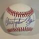 Michael J Fox & Christopher Lloyd Back To The Future Signed Baseball With Coa