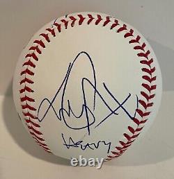 Michael J Fox & Christopher Lloyd Back To The Future Signed Baseball With COA