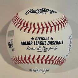 Michael J Fox & Christopher Lloyd Back To The Future Signed Baseball With COA