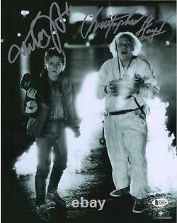 Michael J. Fox & Christopher Lloyd Back to The Future Autographed Item#10627732