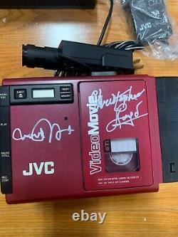 Michael J Fox & Christopher Lloyd Back to the Future JVC Camcorder Signed JSA