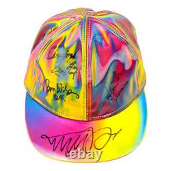 Michael J Fox, Christopher Lloyd, Cast Autographed Back to the Future Marty Hat