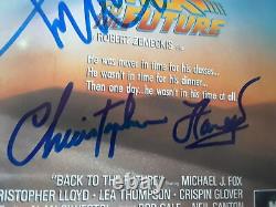 Michael J Fox Christopher Lloyd Dual Signed Back To The Future Laserdisc Rare