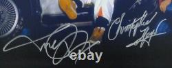 Michael J Fox/Christopher Lloyd Sign/Auto 16x20 Photo Back to Future JSA 173698