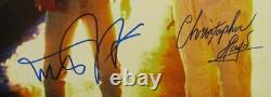 Michael J Fox/Christopher Lloyd Sign/Auto 16x20 Photo Back to the Future JSA 686