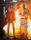 Michael J Fox Christopher Lloyd Signed 16x20 Photo Back To The Future Jsa Coa