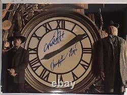 Michael J Fox Christopher Lloyd Signed 20x30 Photo Back To The Future