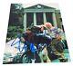 Michael J Fox Christopher Lloyd Signed Autograph 11x14 Back To The Future Bas B6