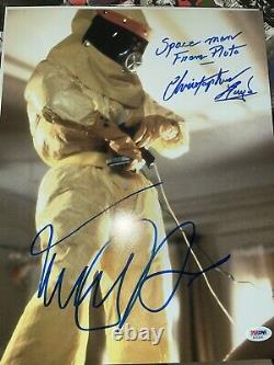 Michael J Fox Christopher Lloyd Signed BACK TO THE FUTURE 11x14 Photo Autograph