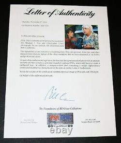 Michael J Fox Christopher Lloyd Signed Back To The Future 2 16X20 Poster PSA