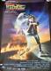 Michael J. Fox Christopher Lloyd Signed Back To The Future Full Poster Beckett