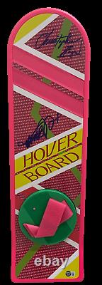 Michael J Fox Christopher Lloyd Signed Back To The Future Hoverboard Auto Bas
