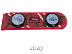 Michael J Fox Christopher Lloyd Signed Back To The Future Hoverboard Beckett 101