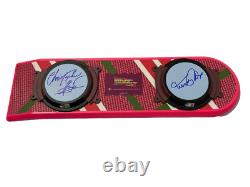 Michael J Fox Christopher Lloyd Signed Back To The Future Hoverboard Beckett 108