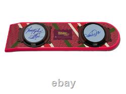 Michael J Fox Christopher Lloyd Signed Back To The Future Hoverboard Beckett 112