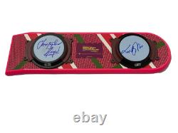 Michael J Fox Christopher Lloyd Signed Back To The Future Hoverboard Beckett 118
