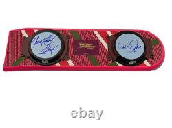 Michael J Fox Christopher Lloyd Signed Back To The Future Hoverboard Beckett 123