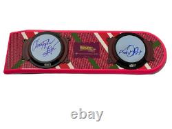 Michael J Fox Christopher Lloyd Signed Back To The Future Hoverboard Beckett 125