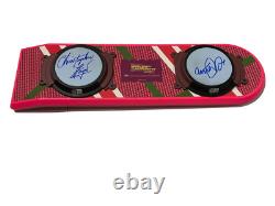 Michael J Fox Christopher Lloyd Signed Back To The Future Hoverboard Beckett 126