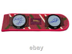 Michael J Fox Christopher Lloyd Signed Back To The Future Hoverboard Beckett 132