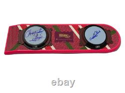 Michael J Fox Christopher Lloyd Signed Back To The Future Hoverboard Beckett 148